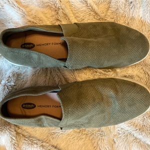 Dr Scholls Cloud Microfiber Perforated Slip Ons